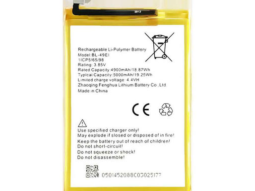 Battery Replacement for iTel P33 Plus P33+ P46 BL-49Ei