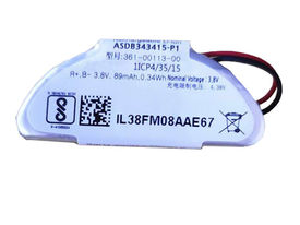 89MAH/0.34WH 361-00113-00 Replacement Battery for GARMIN Vivomove HR 361-00113-00