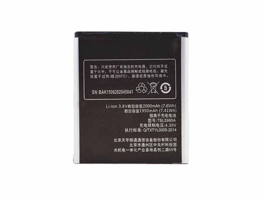 1950mAh/7.41WH TBL5995A Replacement Battery for K-Touch L820 L820C E8