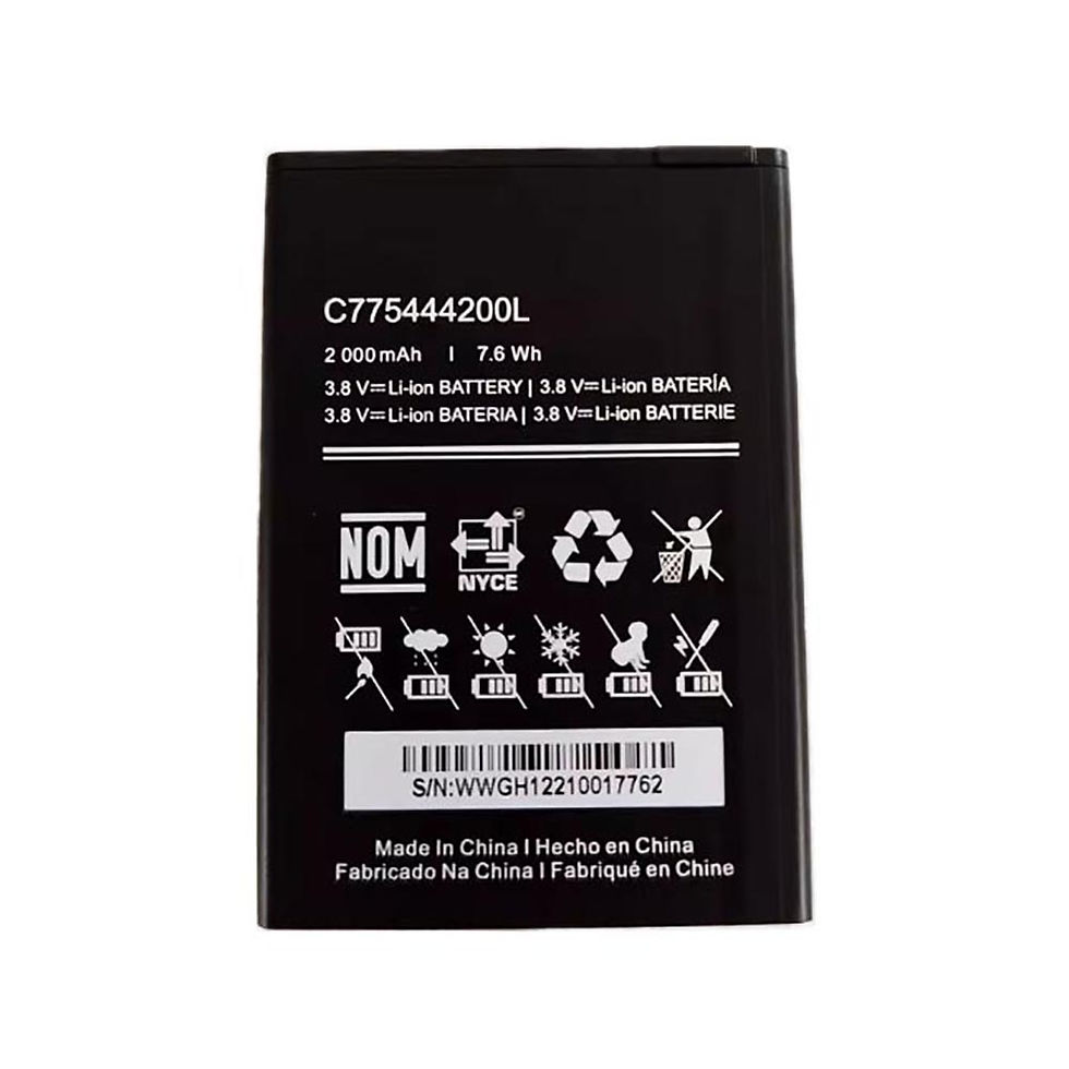 2000mAh C775444200L Replacement Battery for BLU C5L MAX
