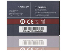 2200mAh Rainbow Replacement Battery for Cubot Rainbow