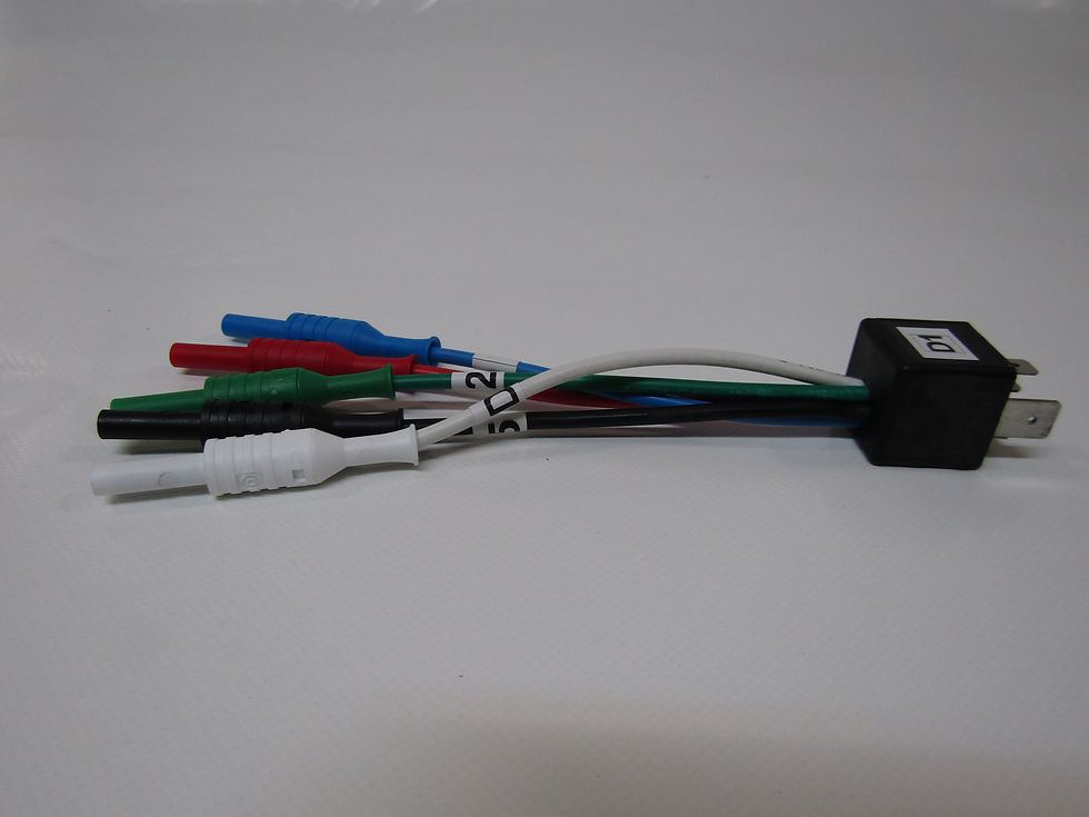 Miniature : Bornier connecteur mâle relais AUX 5brs 9.5mm (D1)