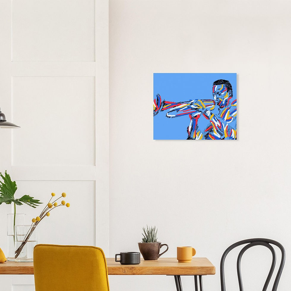 Thumbnail: Miles Lines Wall art
