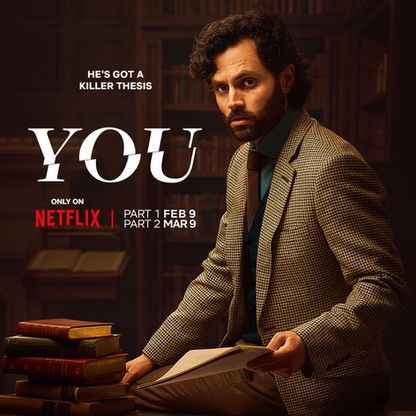 You Season 4 with Penn Badgley