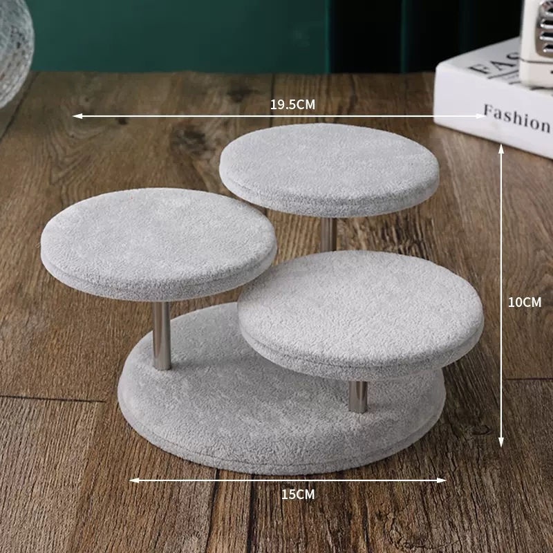 Three Tier Velvet Riser