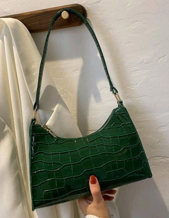 Emerald Elegance Bag