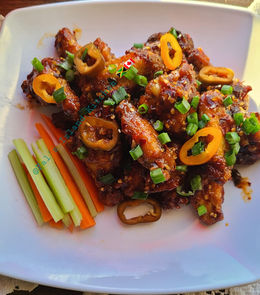 Sweet chili wings