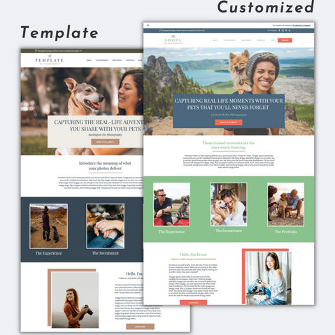 Customized Wix Website Template for Pet Businesses | Pet Marketing Unleashed