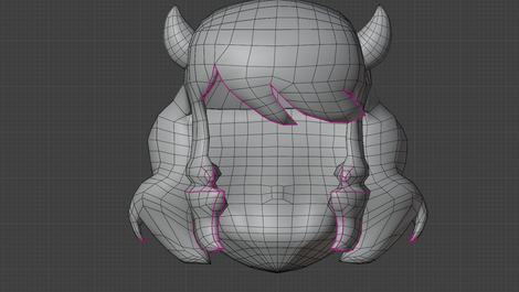 Hair Re-Topology_front