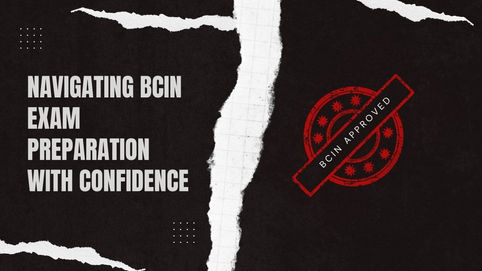 Navigating BCIN Exam Preparation with Confidence