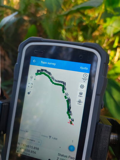 Aparelho de topografia