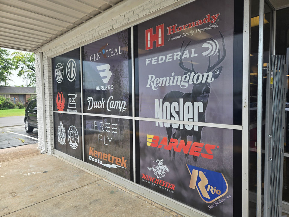 Perforated Window Decals