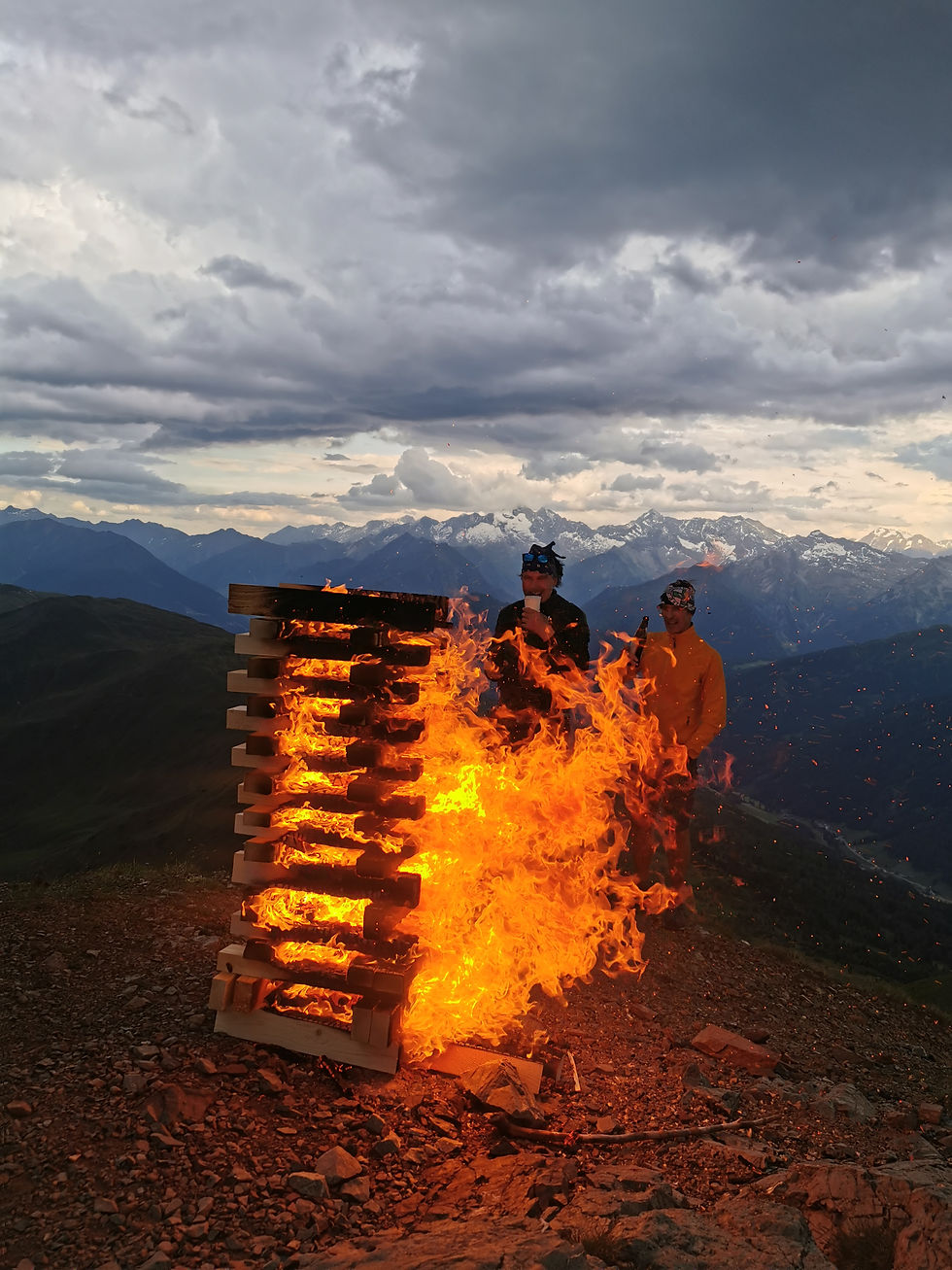 Bergfeuer Rötenspitze