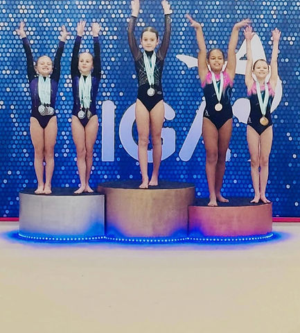 Competitive squads gymnastics