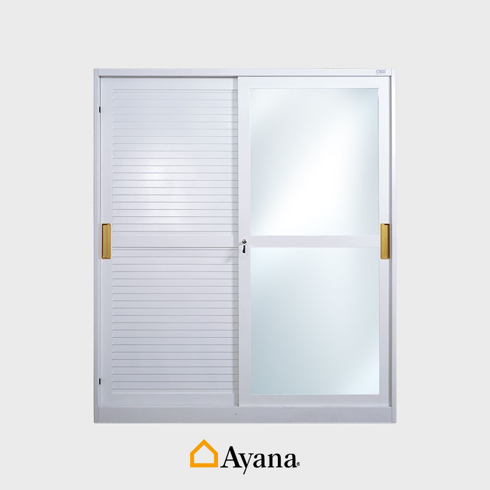 Lemari Pakaian ORLY LP - 1620 SLD (Putih/Putih)