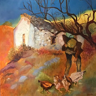Farm painting