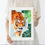 Thumbnail: Personalised wildlife fine art print