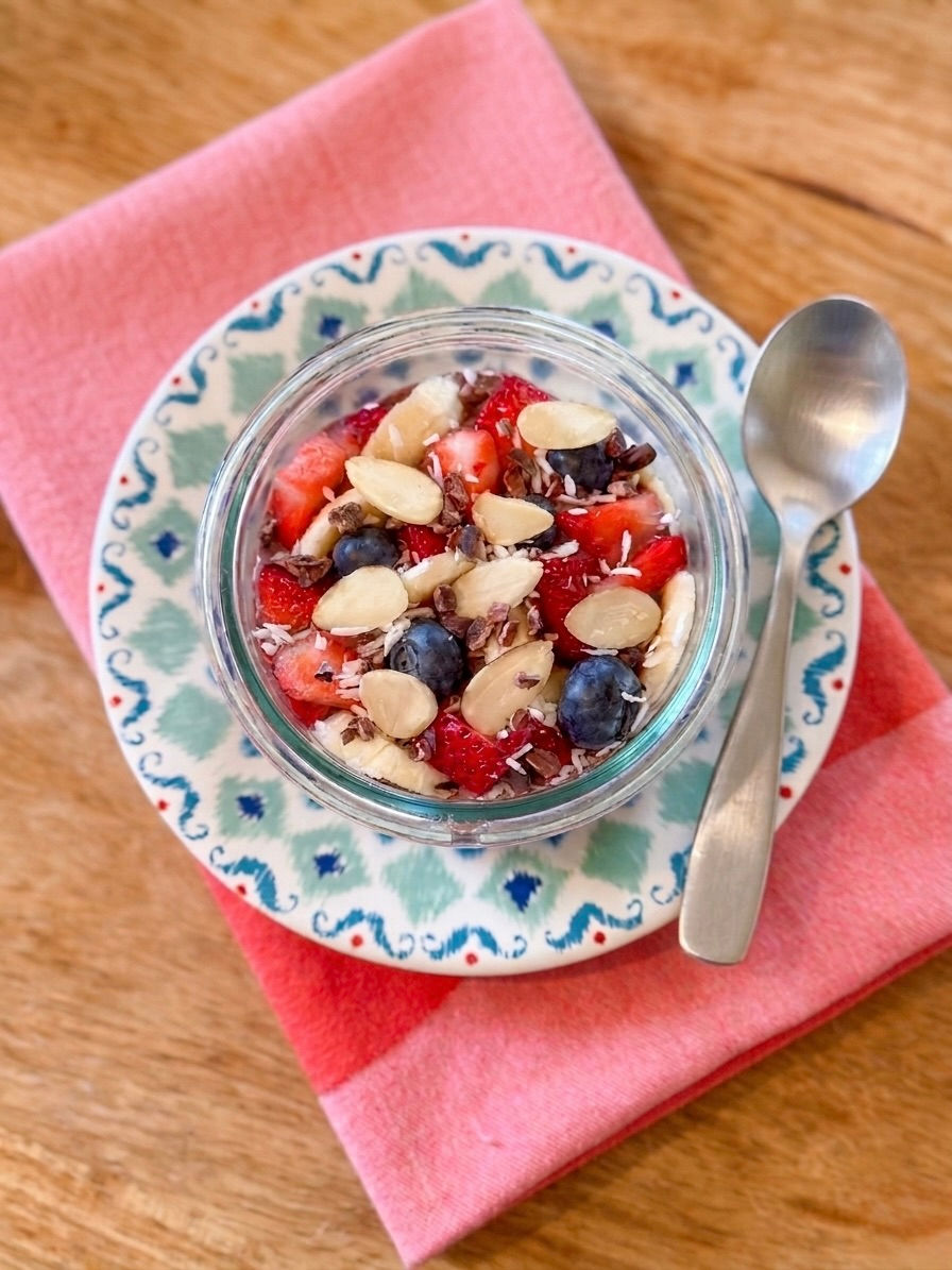 Indulge in a Decadent Chocolate Chia Protein Bowl That's Dairy-Free and Gluten-Free