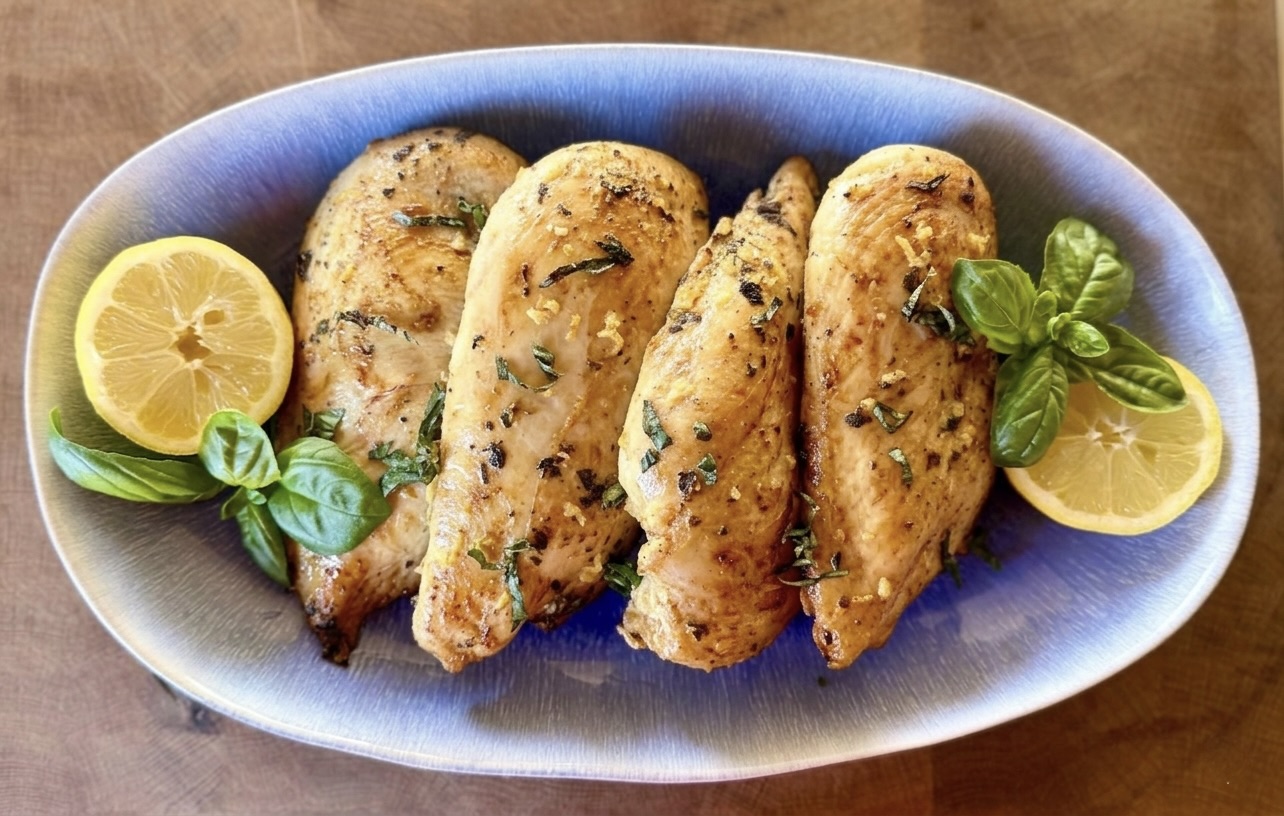 Zesty Lemon Herb Meal Prep Chicken Recipe (Gluten-Free and Dairy-Free)