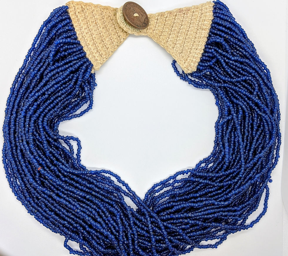Blue Goddess Necklace