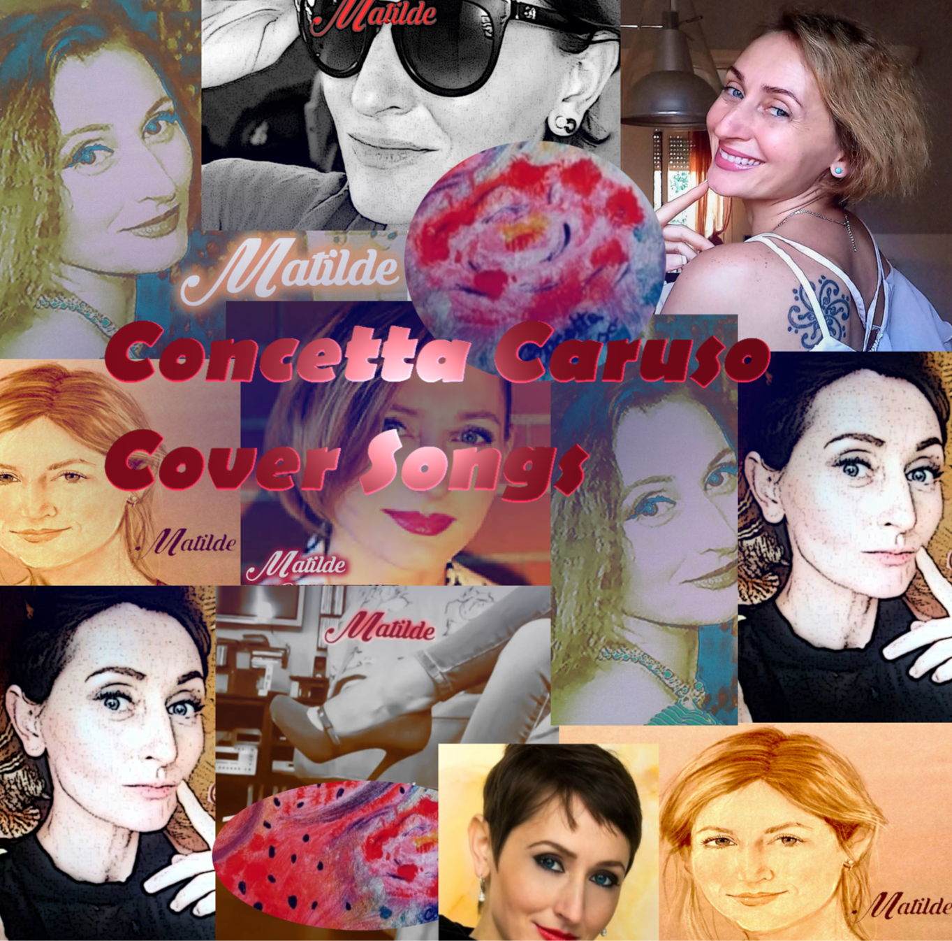 "Concetta Caruso Cover Songs" Cd singolo musicale (Min. ordine 2000pz.)