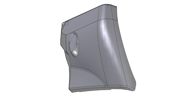 Thumbnail: Sunlight Front Lower B-pillar cladding - 0517100 - 0517101