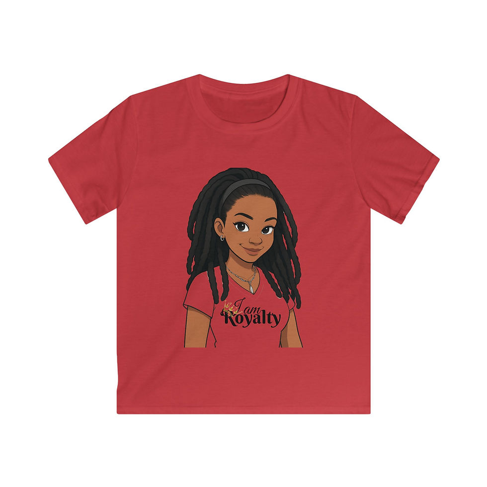 Thumbnail: Royalty Kids Tee - Everyday Wear, Self-Empowerment, Fashion Playwear