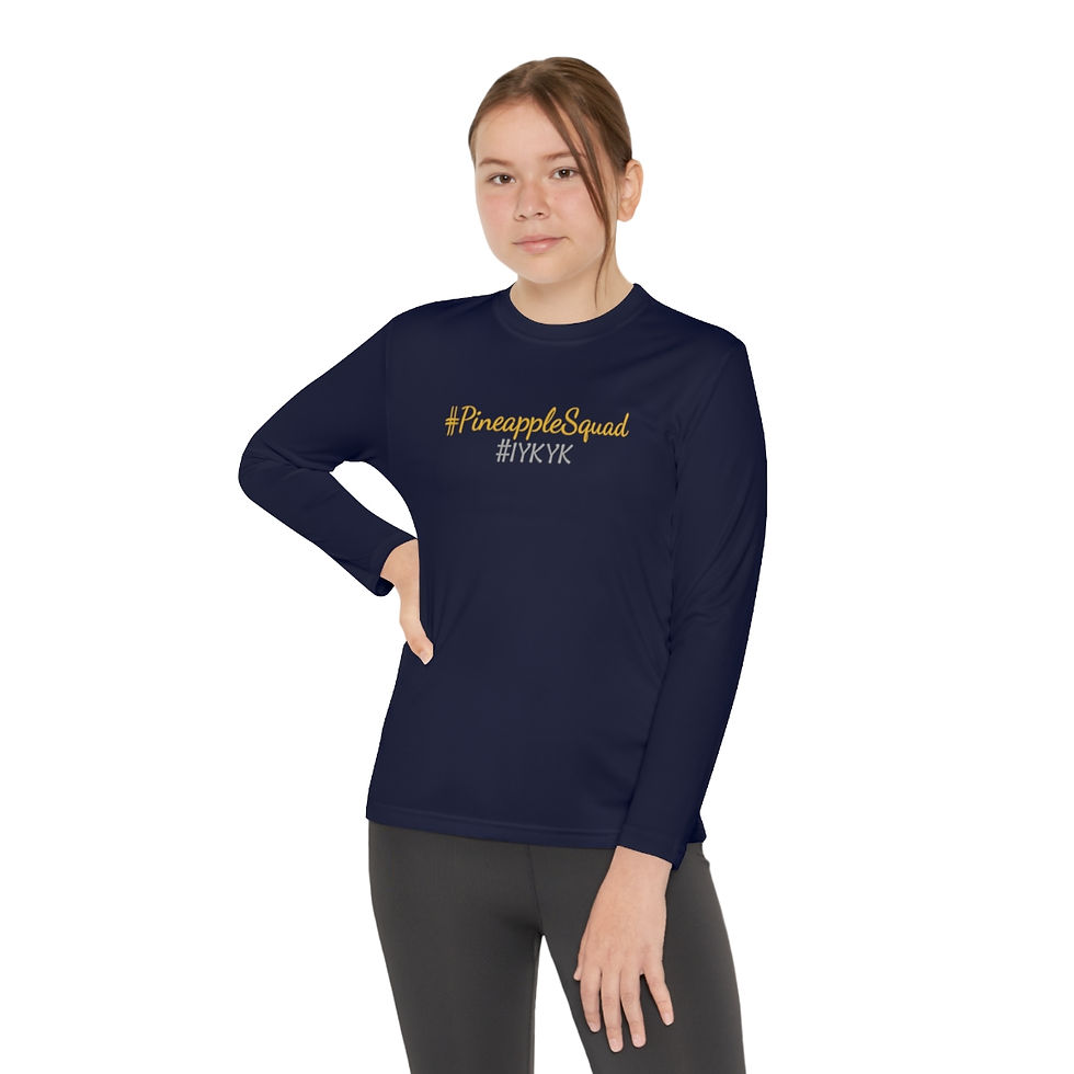 Thumbnail: #PineappleSquad - Youth Long Sleeve Competitor Tee