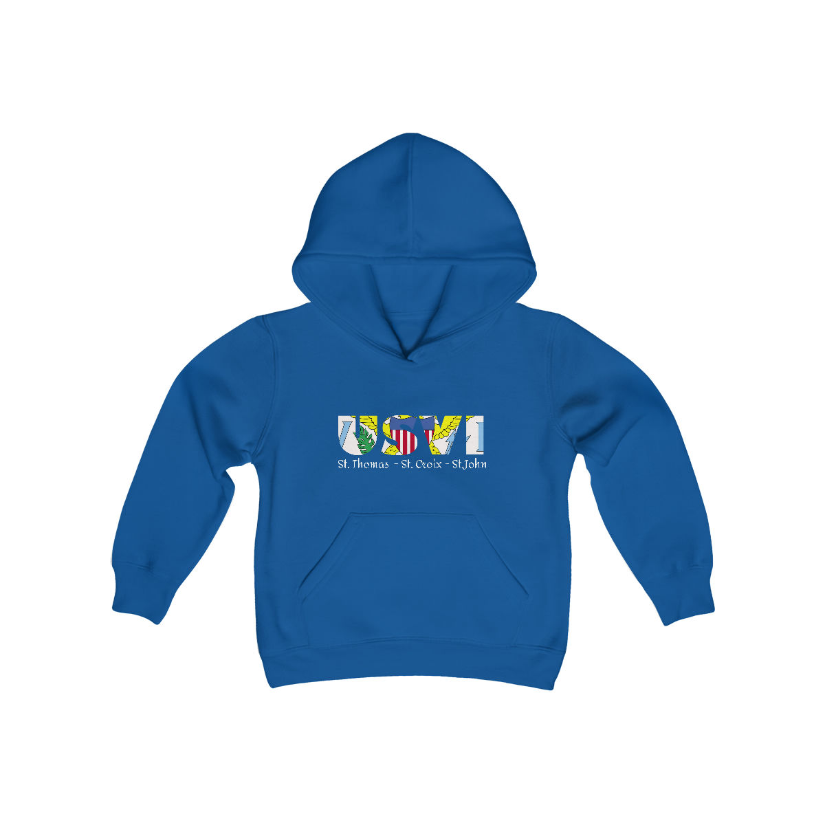 USVI - Youth Heavy Blend Hooded Sweatshirt