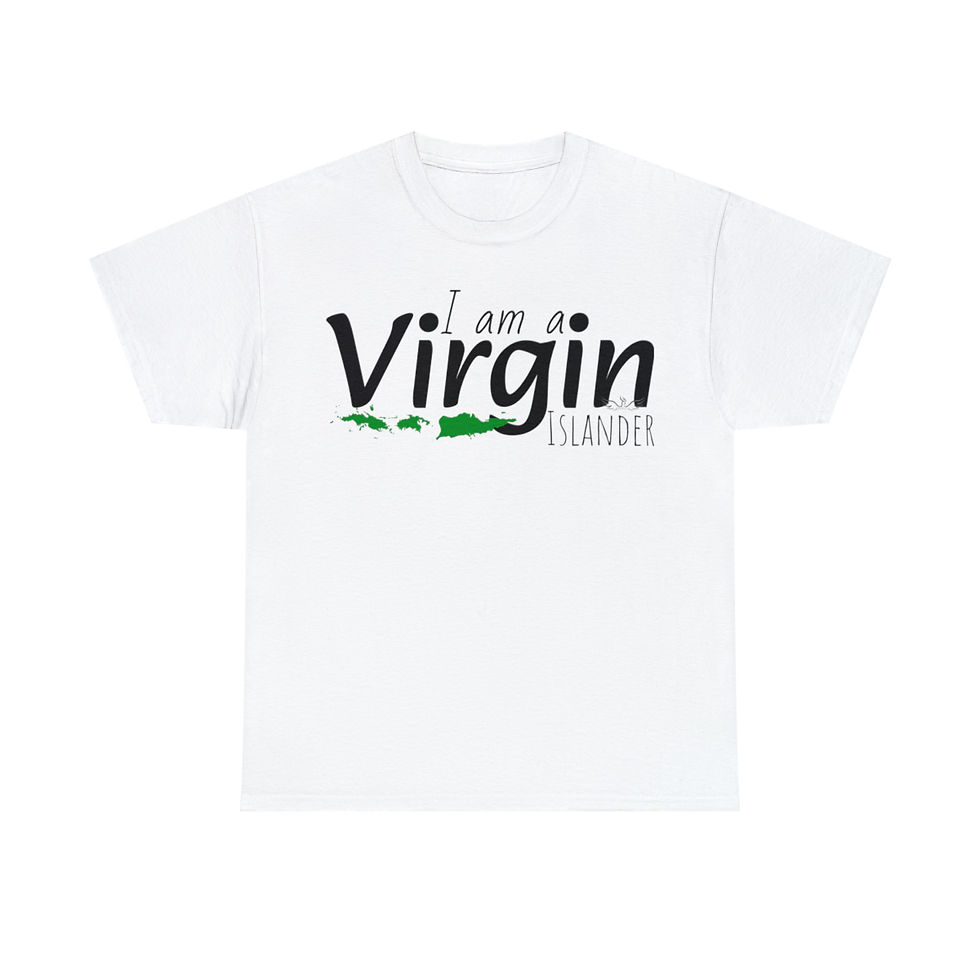 Thumbnail: I am a Virgin Islander - Unisex Heavy Cotton Tee
