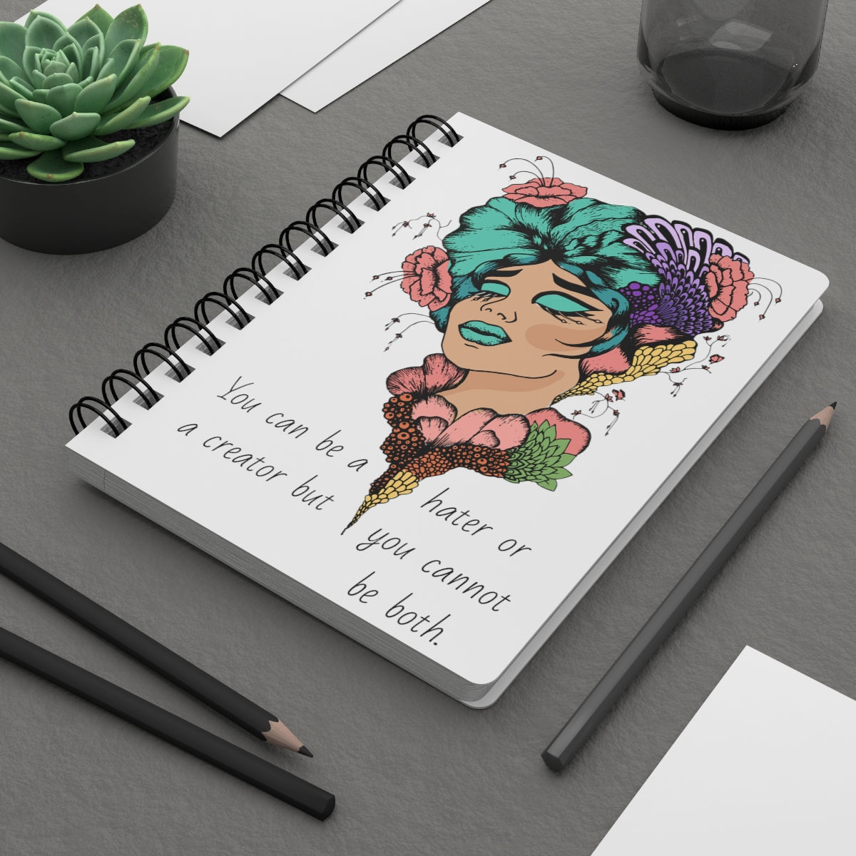 Be a Creator Spiral Bound Journal