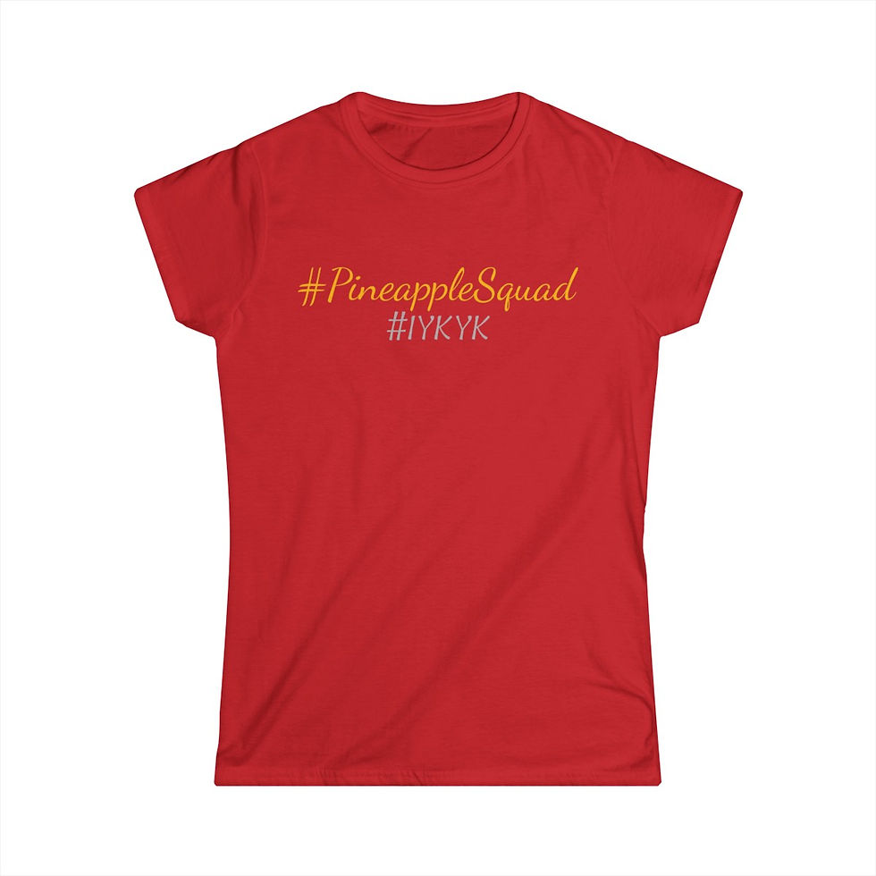 Thumbnail: #Pineapple Squad - Women's Softstyle Tee