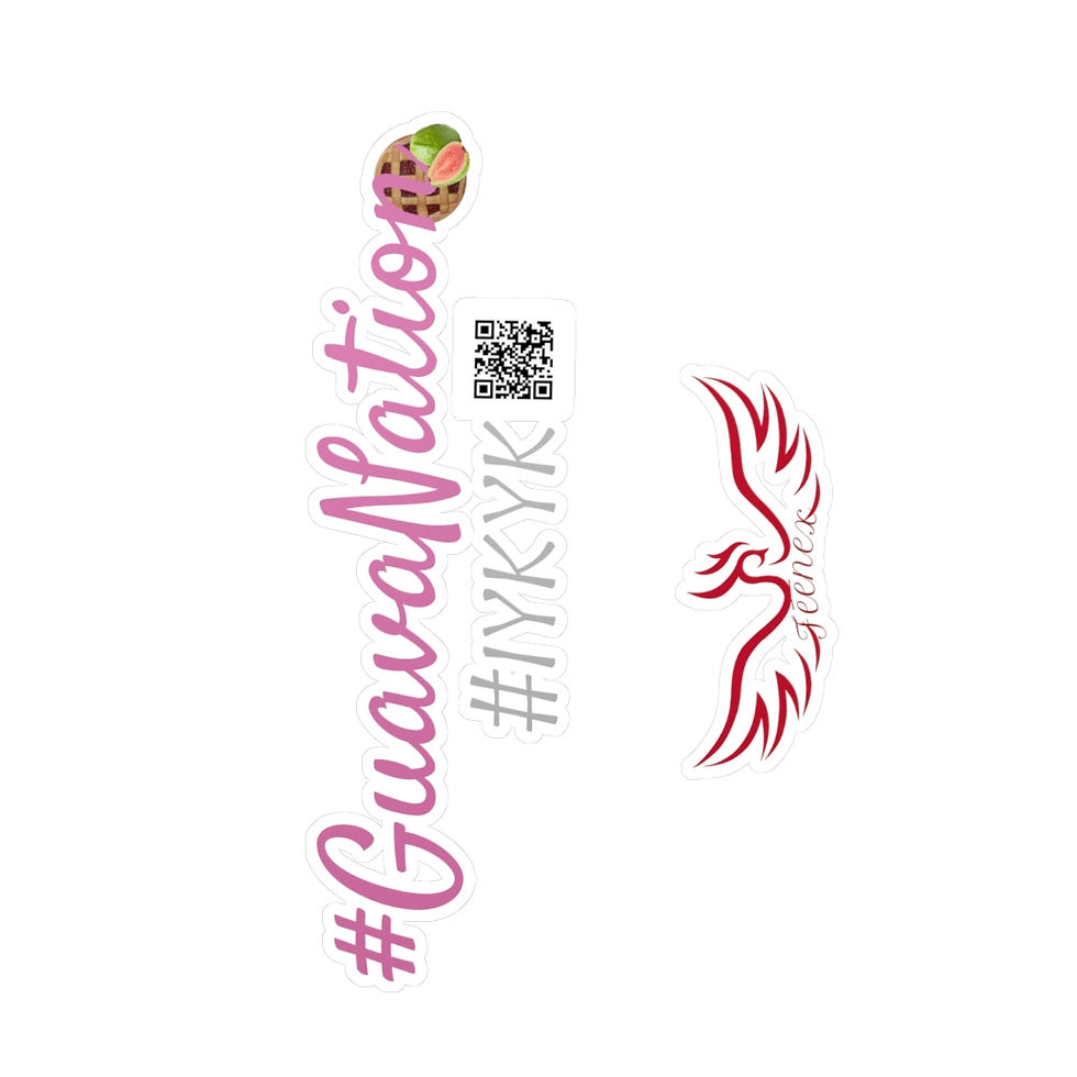 Thumbnail: #GuavaNation - Kiss-Cut Vinyl Decals