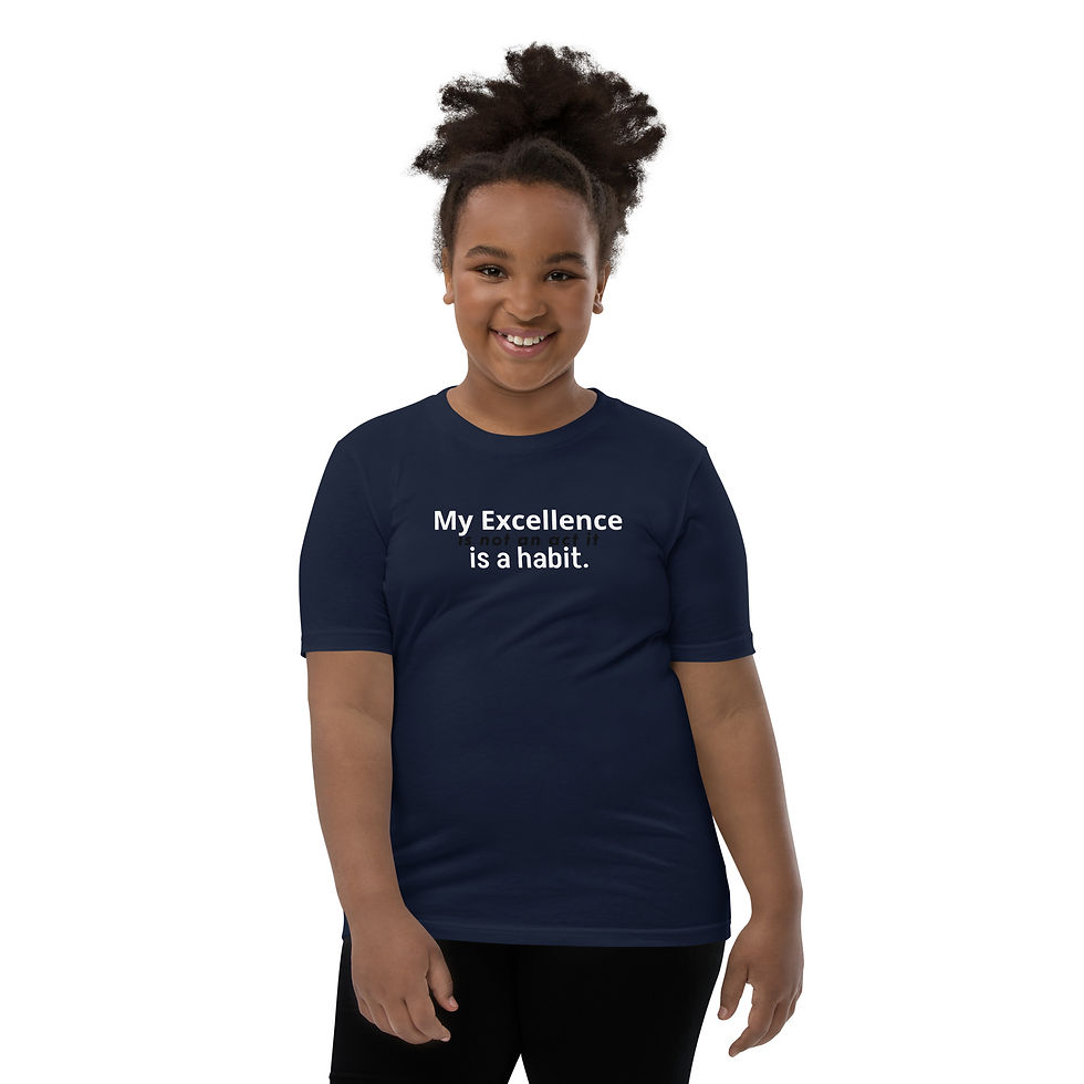 Thumbnail: My Excellence - Youth Short Sleeve T-Shirt