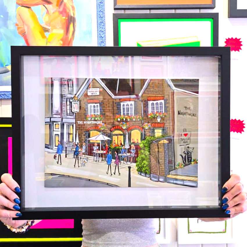 SOUTH LONDON ARTIST DAN - NIGHTINGALE PUB