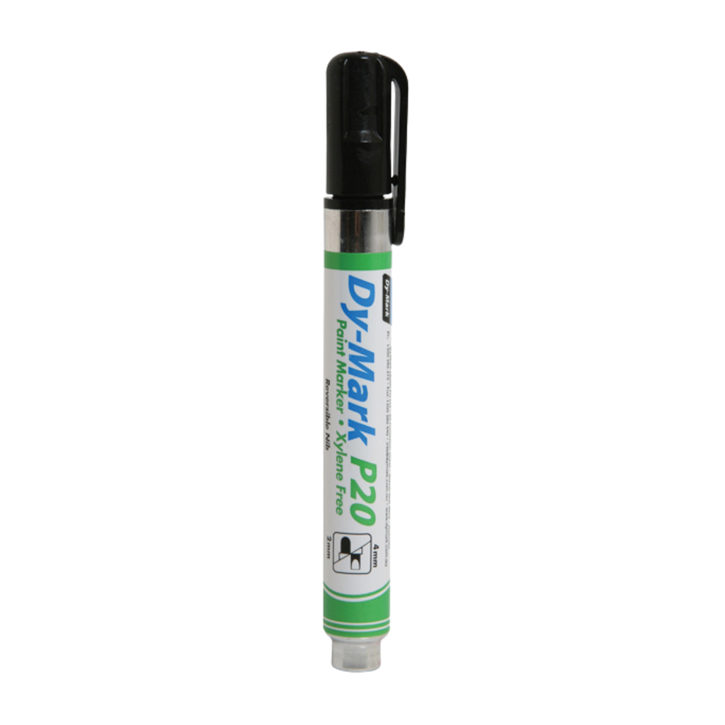 Paint Marker Pen Blue Xylene Free Reversible Nib Dymark P-20