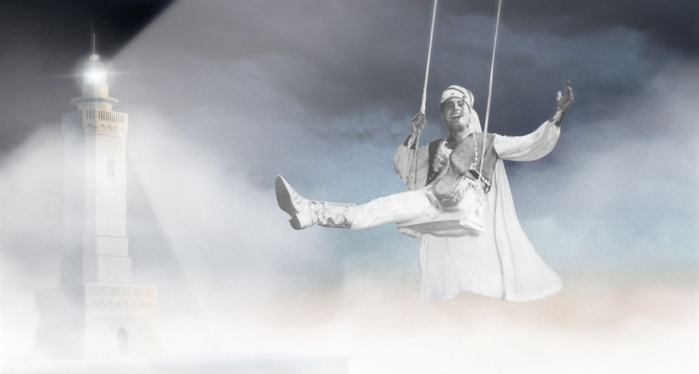 Alberto Sordi ne Lo Sceicco Bianco di Federico Fellini