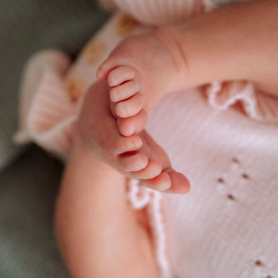 newborn feet