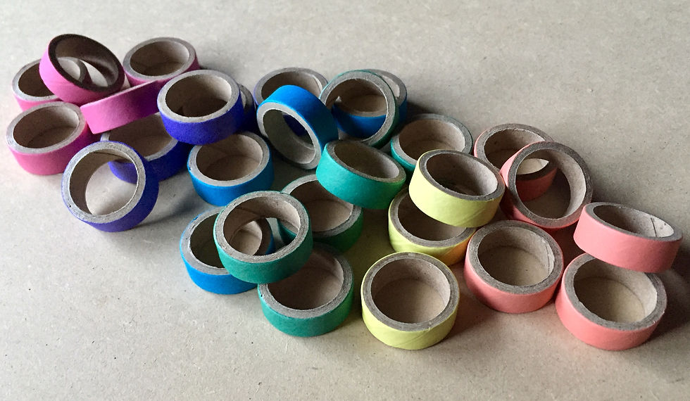 Thumbnail: Bulk Mini Cardboard Rings x 100