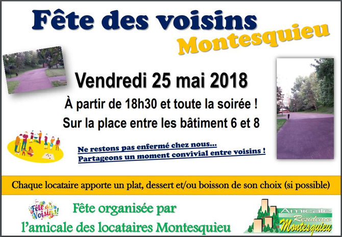 Fête des voisins : partage, rencontre et solidarité !