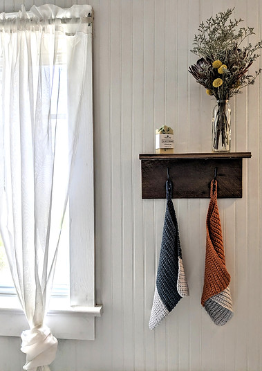 Mindful Collection: Crochet Washcloth-cotton