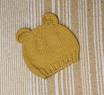 Nest Collection: knit Winnie the Pooh hat