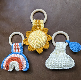 Nest Collection: crochet weather rattles