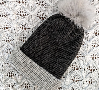 Mindful Collection: men's simple knit hat