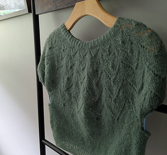 Mindful Collection: Lacey knit sweater