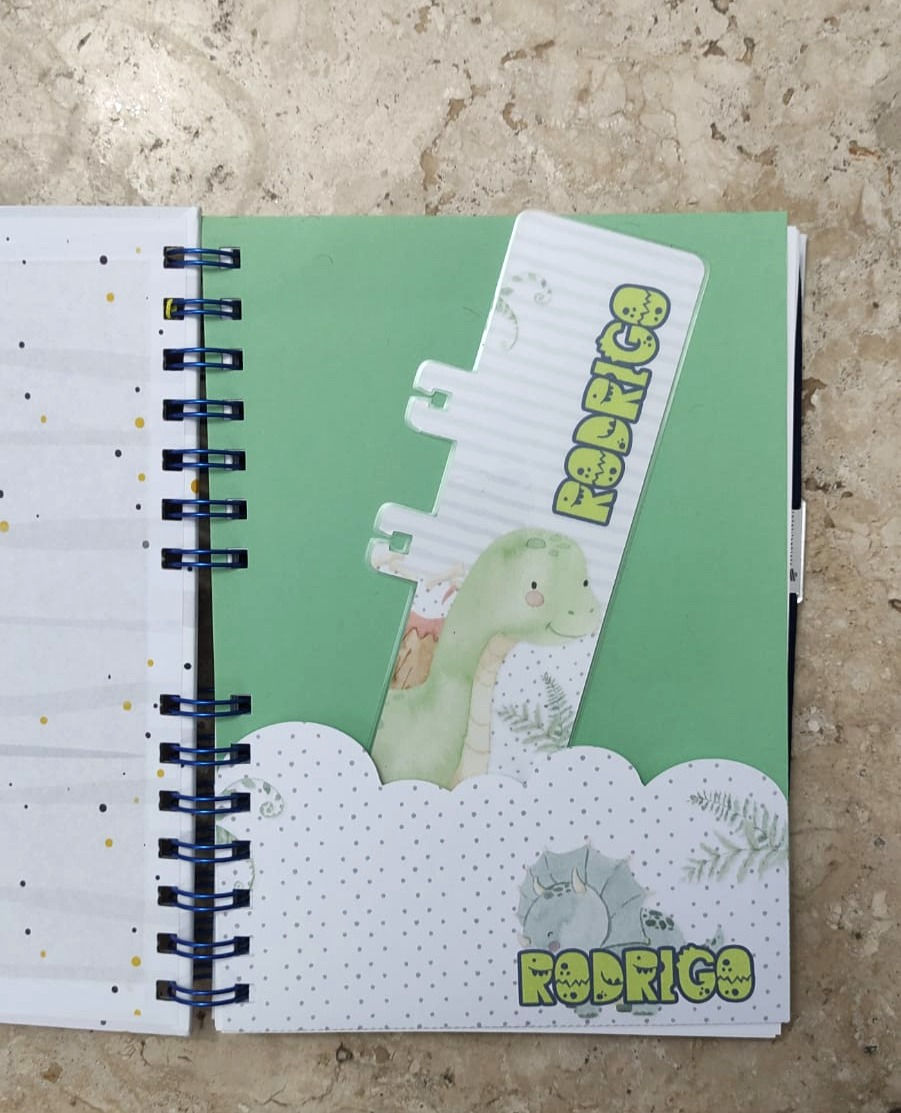 Miniatura: Caderneta de Vacinação Dinossauro