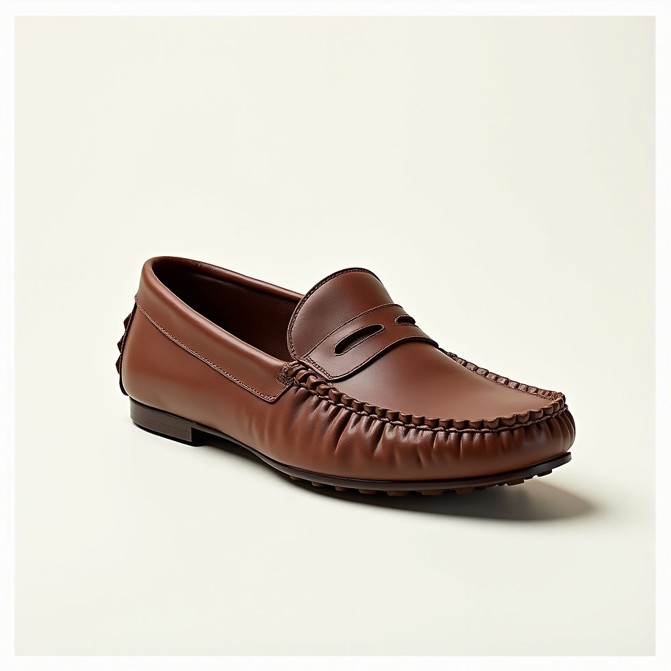 Mocassim Couro Detalhe