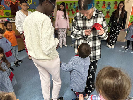 Dia do Pijama - 20 novembro de 2025: 1.º Ano TAE vive manhã especial na salado Pré‑Escolar da SCMF