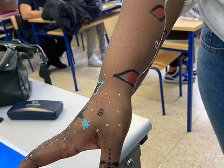 Workshop de Pinturas Faciais – 1.º Ano do Curso Profissional de AnimadorSociocultural