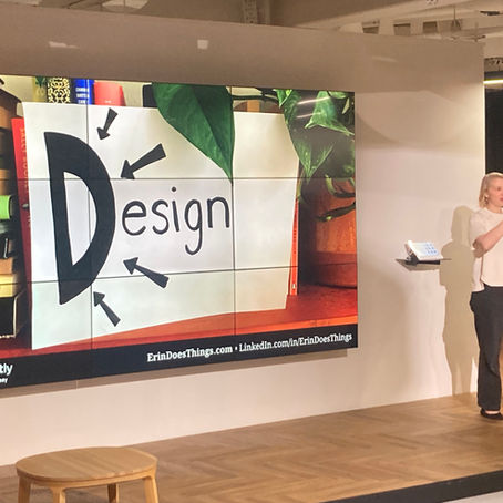 Erin Weigel talking about the importance of Conversion Design